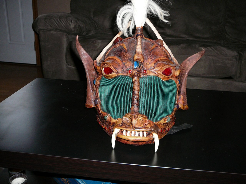 Illustration for article titled Spooky Motorcycle Helmets Are Spooky, Inexpensive